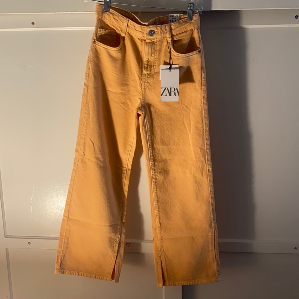 New Orange Zara Pants